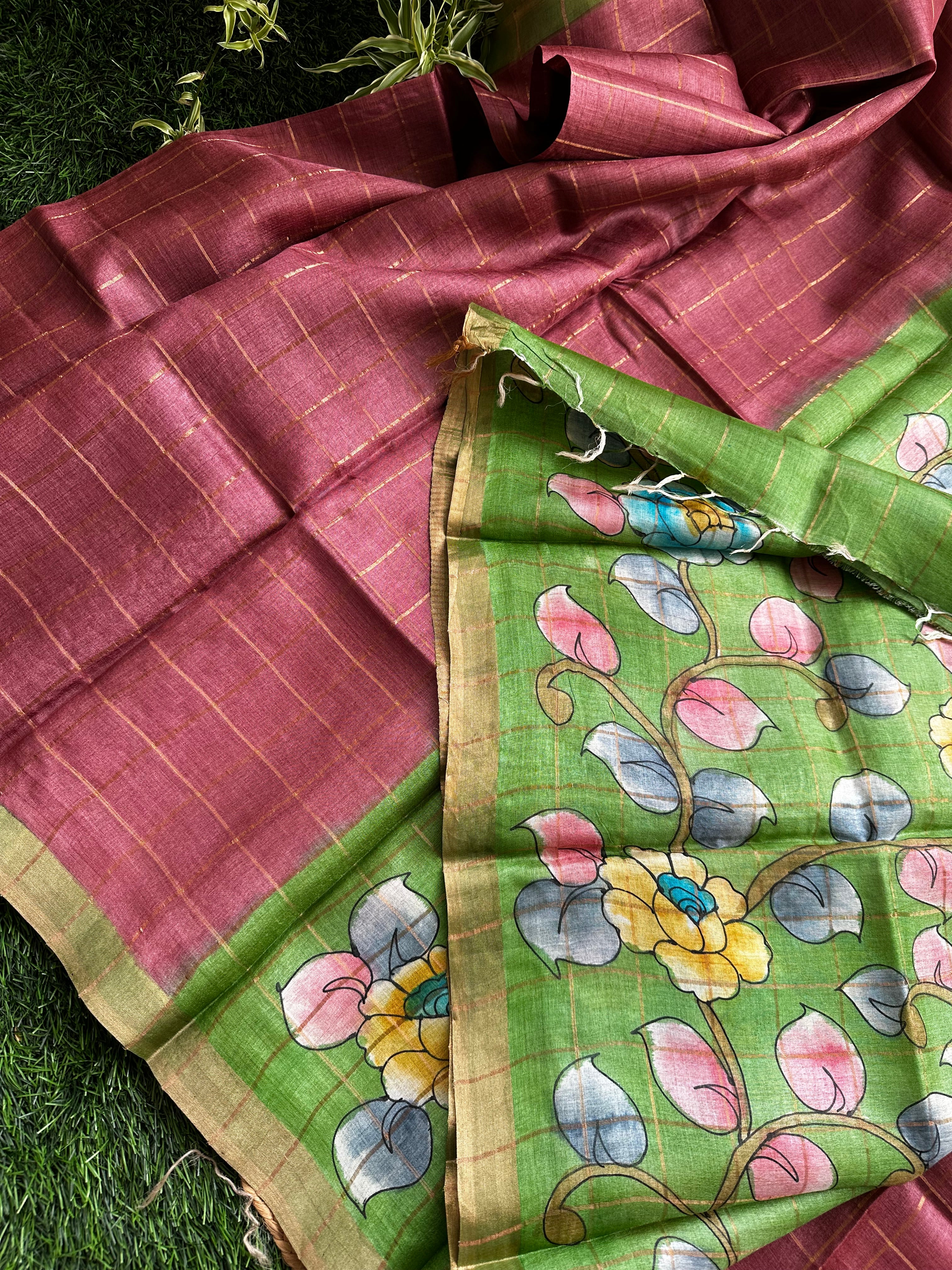 Handloom tussars