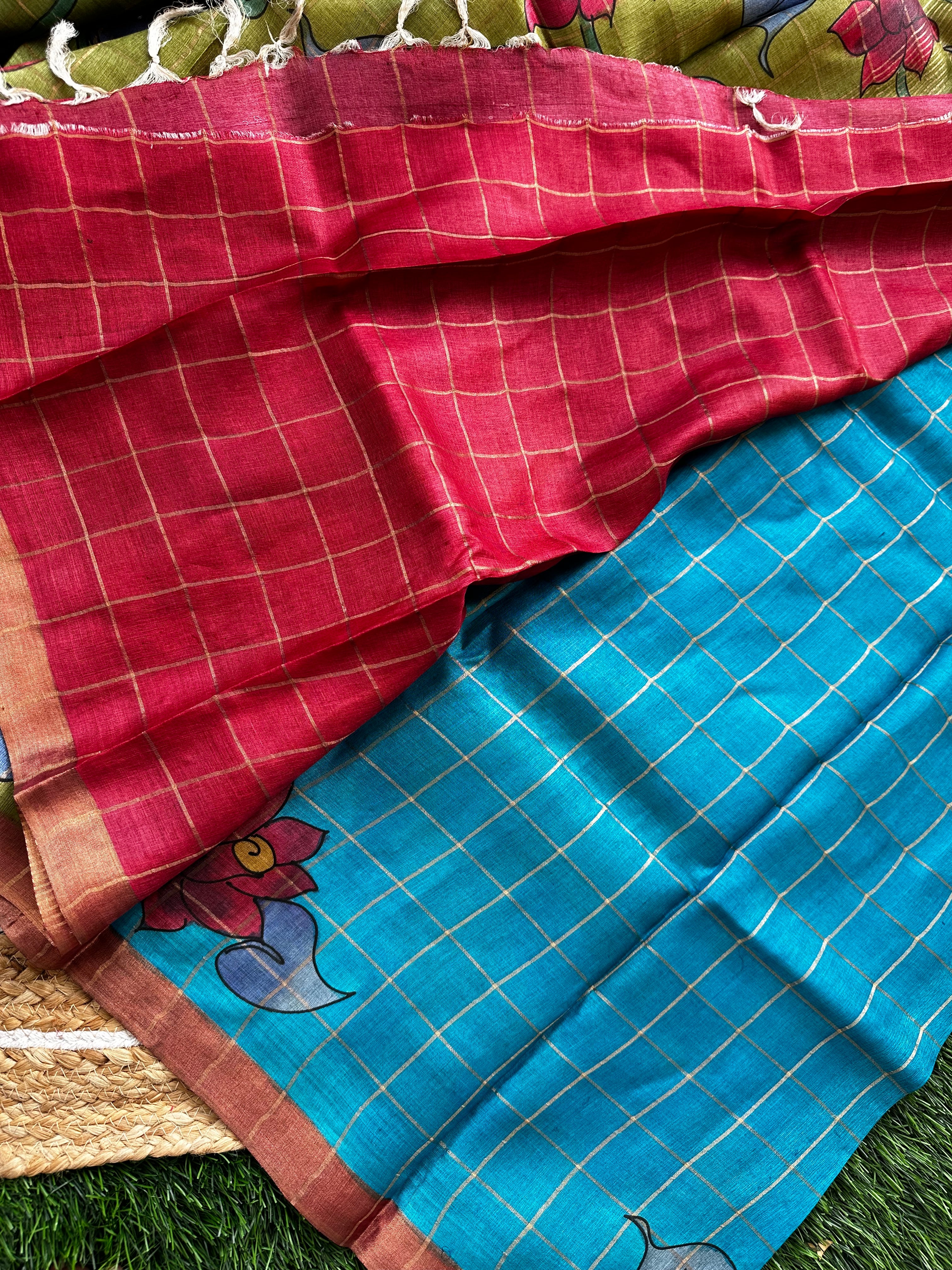 Handloom tussars