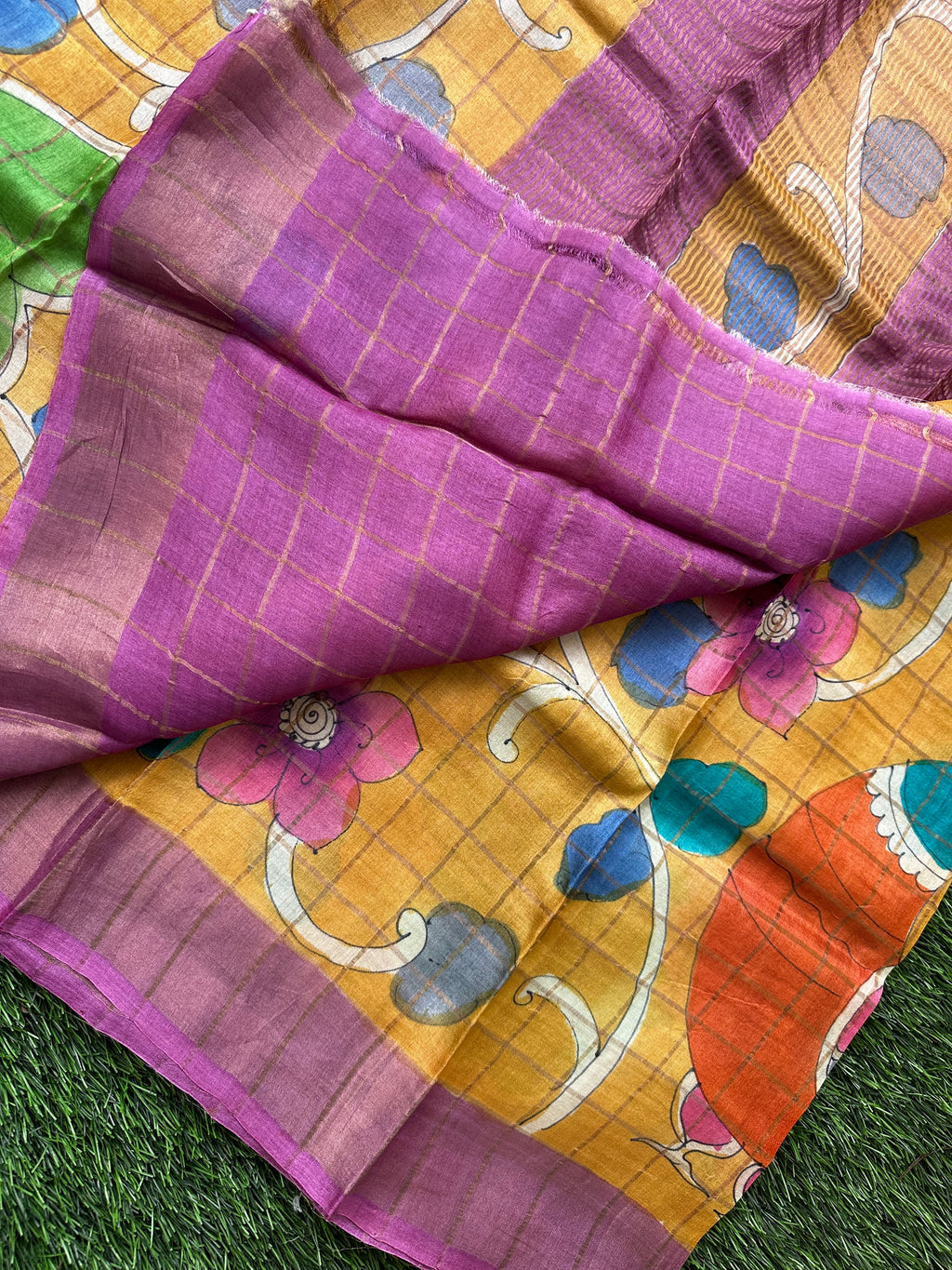 Handloom tussars