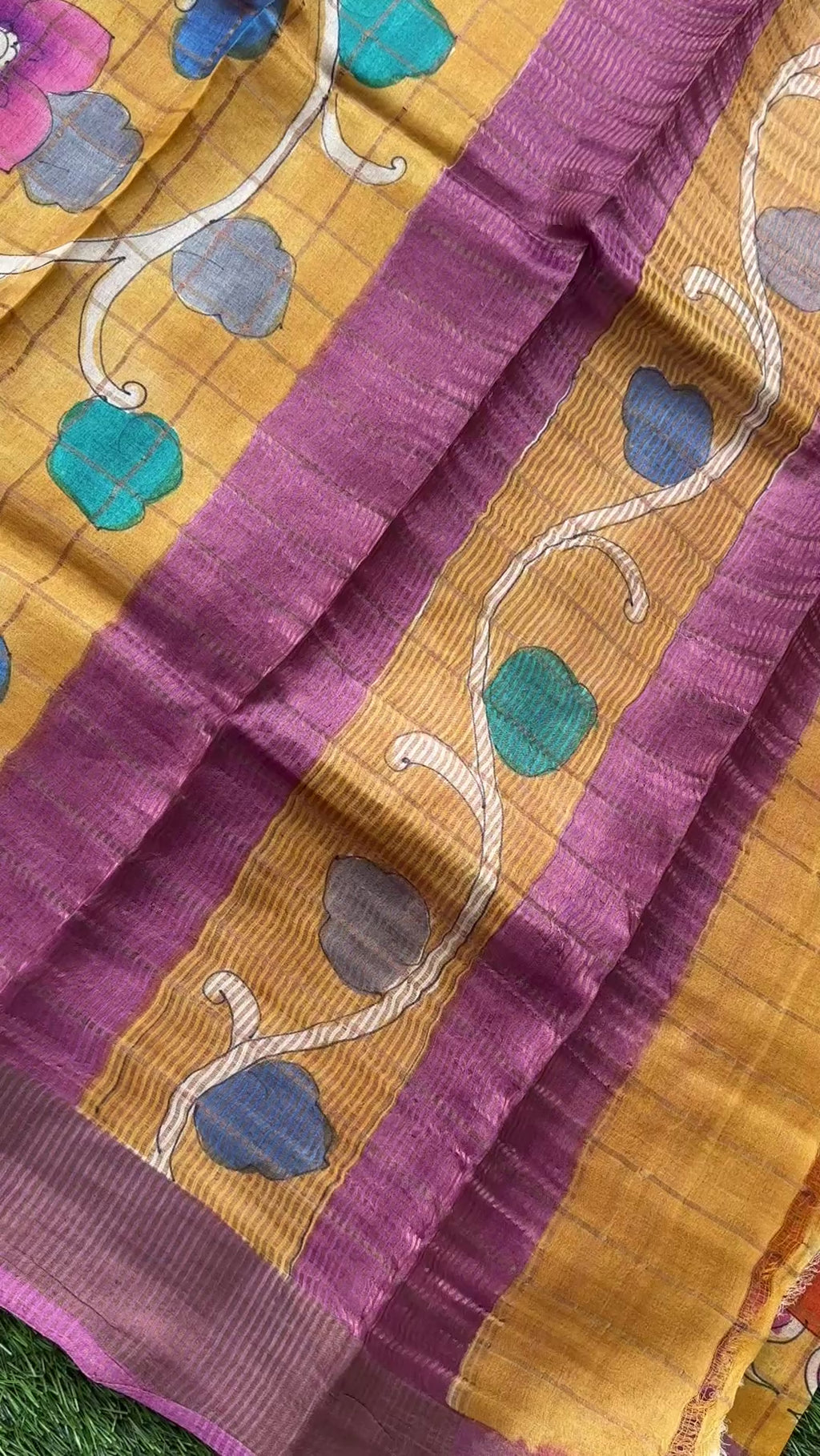 Handloom tussars